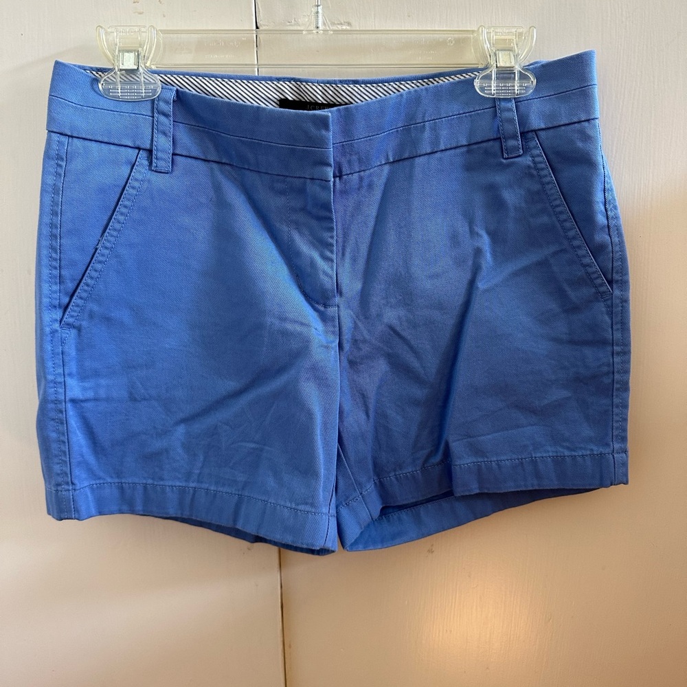 J. Crew Blue Women's Chino Shorts